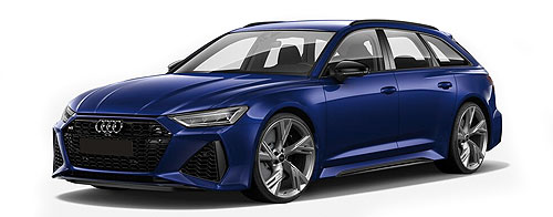 AUDI RS 6 AVANT - 2019 - BLUE METALLIC
