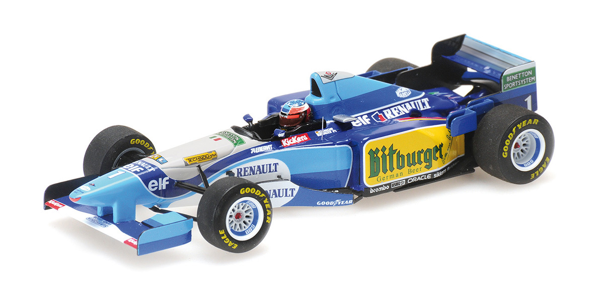 BENETTON RENAULT B195 - MICHAEL SCHUMACHER - WINNER PACIFIC GP 1995 - WORLD CHAMPION