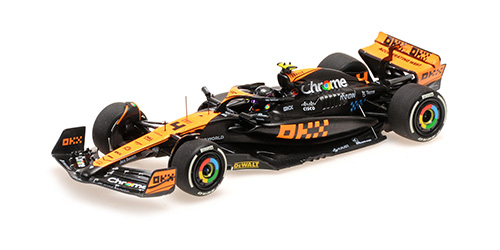 MCLAREN F1 TEAM MCL60 - LANDO NORRIS - 2ND PLACE SINGAPORE GP 2023
