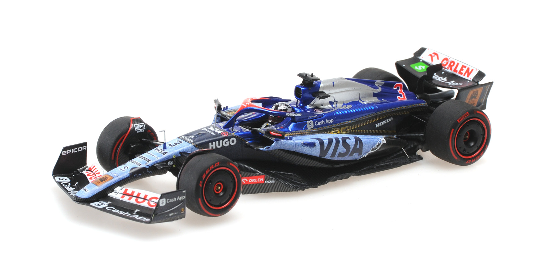 VISA CASH RB FORMULA ONE TEAM VCARB 01 - DANIEL RICCIARDO - FINAL RACE SINGAPORE GP 2024