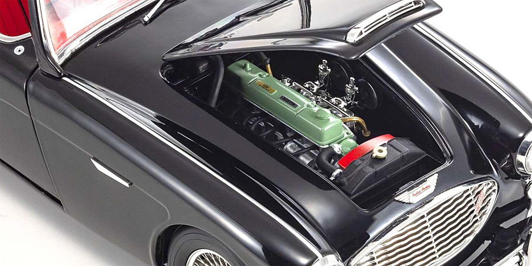 AUSTIN HEALEY 3000 - BLACK - (08149BK)