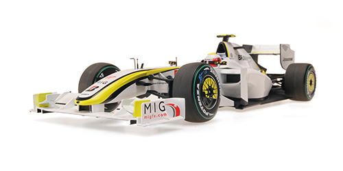 BRAWN GP BGP001 - RUBENS BARRICHELLO - WINNER GP EUROPE 2009