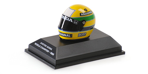 HELMET - AYRTON SENNA - WORLD CHAMPION - 1988