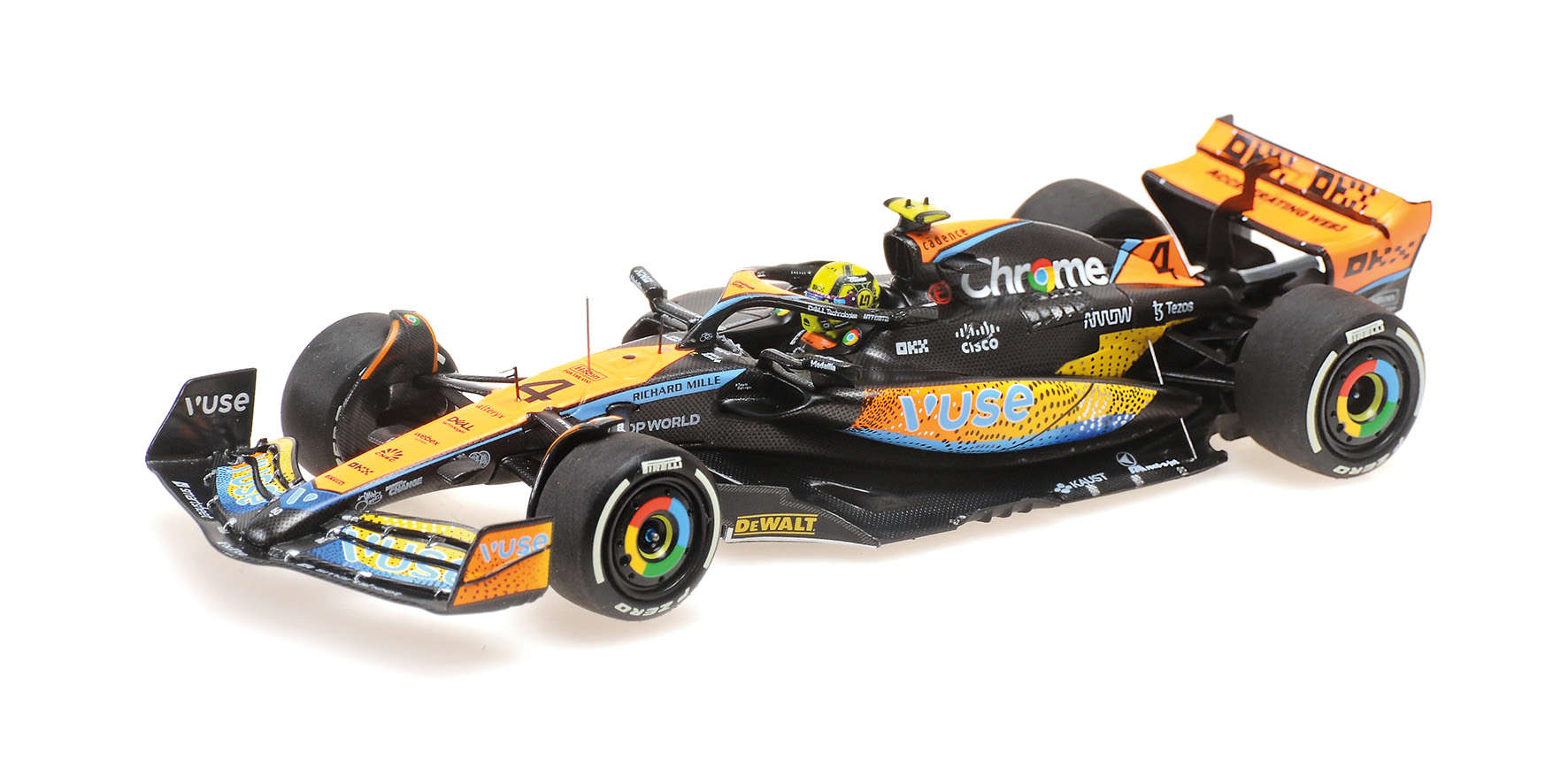 MCLAREN F1 TEAM MCL60 - LANDO NORRIS - ABU DHABI GP 2023