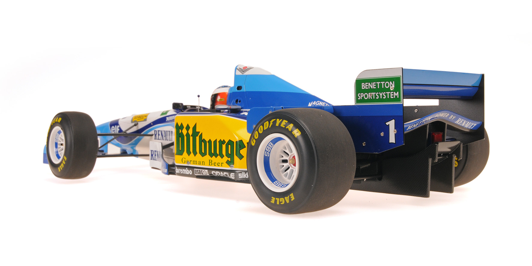 BENETTON RENAULT B195 - MICHAEL SCHUMACHER - WORLD CHAMPION 1995