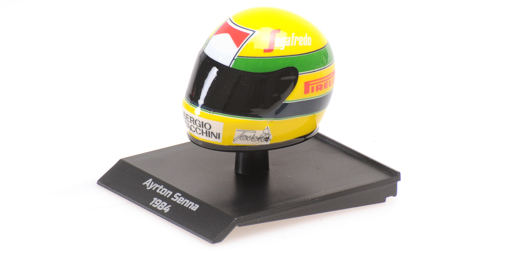 HELMET - AYRTON SENNA - 1984
