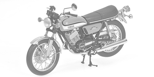YAMAHA RD 350 - 1973 - BLUE METALLIC