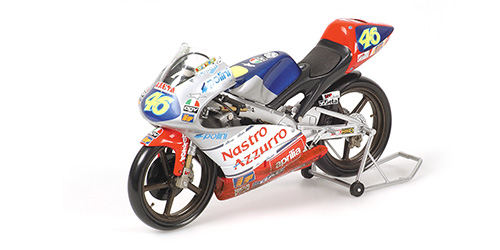 APRILIA 125 CCM - VALENTINO ROSSI - TEAM NASTRO AZZURRO APRILIA - WORLD CHAMPION GP 125 1997 - DIRTY VERSION