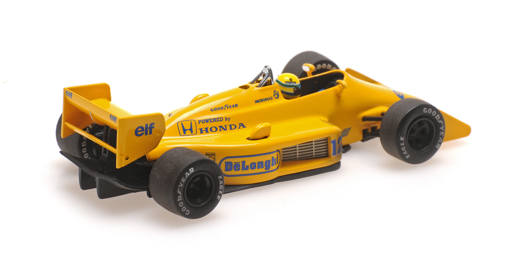 LOTUS HONDA 99T - AYRTON SENNA - 1ST WIN MONACO GP 1987 - DIRTY VERSION