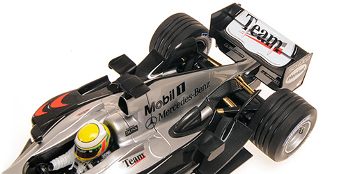 MCLAREN MERCEDES MP4/19 - LEWIS HAMILTON - AUTOSPORT YOUNG DRIVER TEST SILVERSTONE 2004