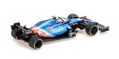 ALPINE F1 TEAM A521 - ESTEBAN OCON - WINNER HUNGARIAN GP 2021