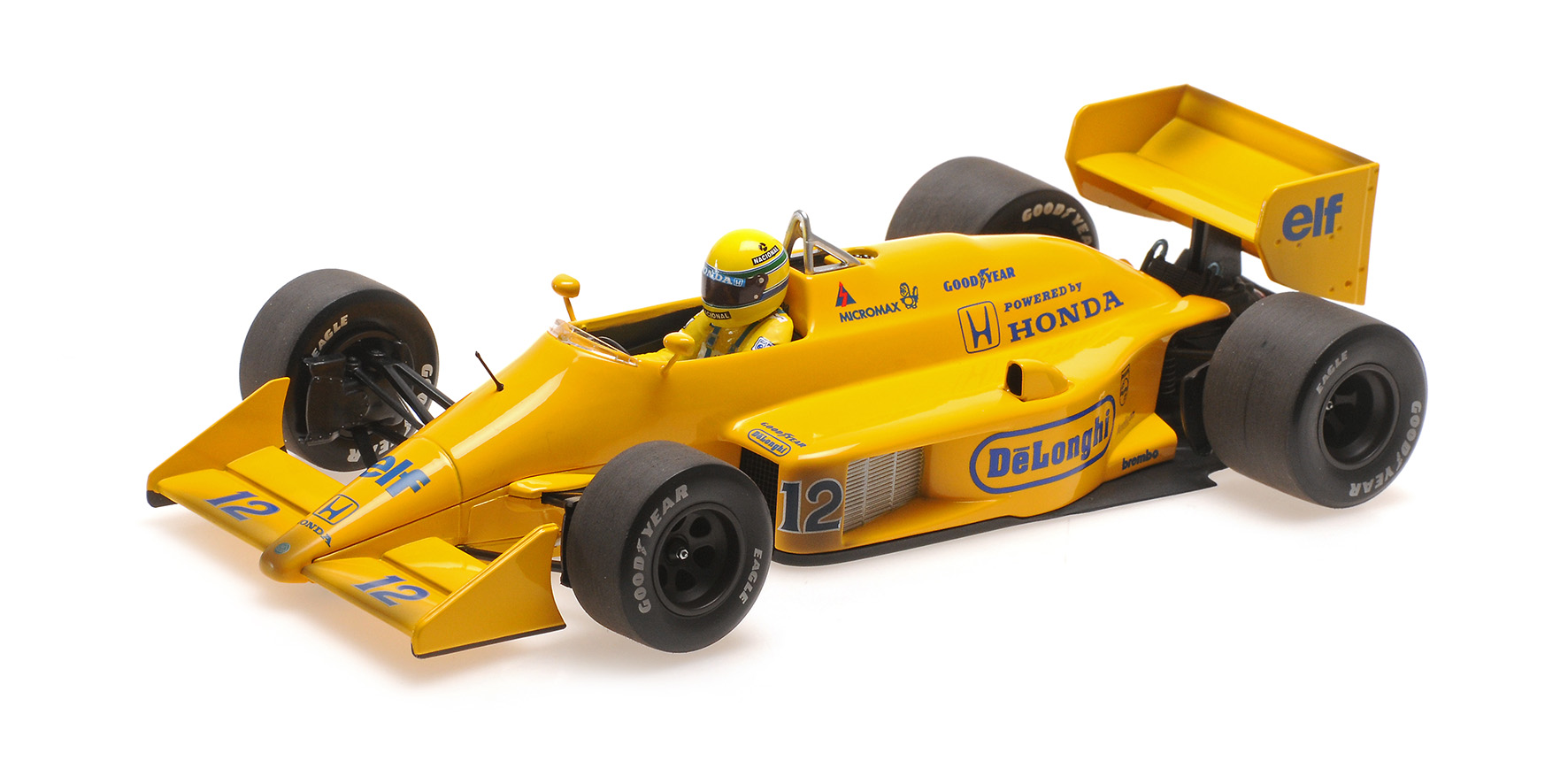 LOTUS HONDA 99T - AYRTON SENNA - 1ST WIN MONACO GP 1987 - DIRTY VERSION