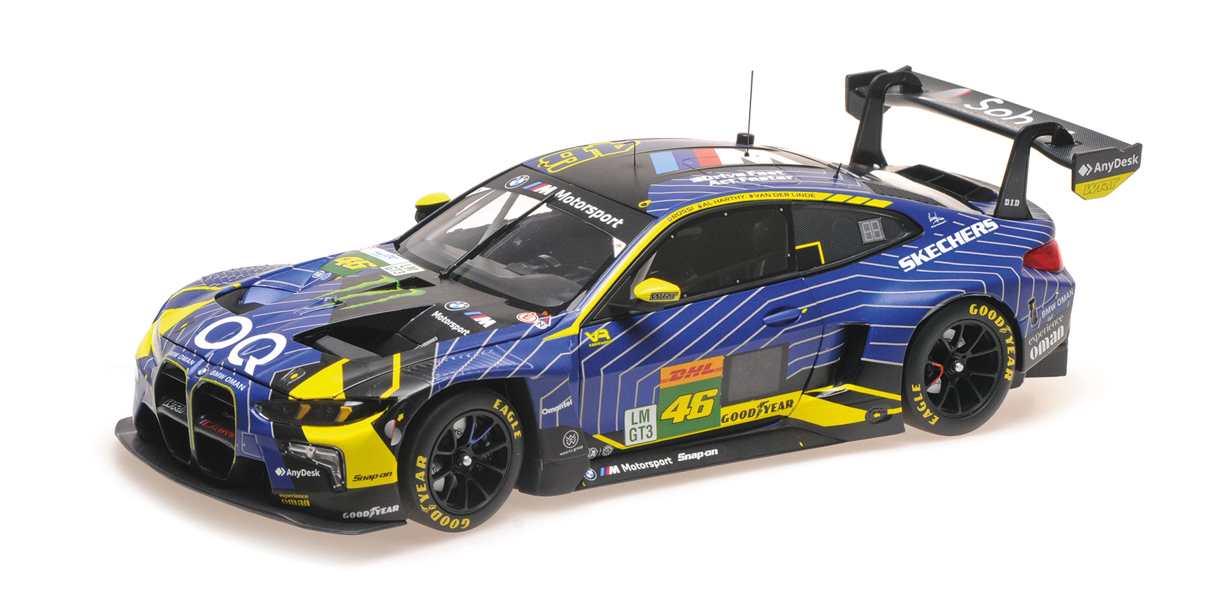 BMW M4 GT3 EVO – TEAM WRT - V. ROSSI - A. AL-HARTHY - K.VAN DER LINDE - 1812KM QATAR 2025