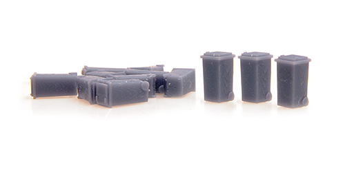MUELLTONNE - UNPAINTED - 12 PCS.