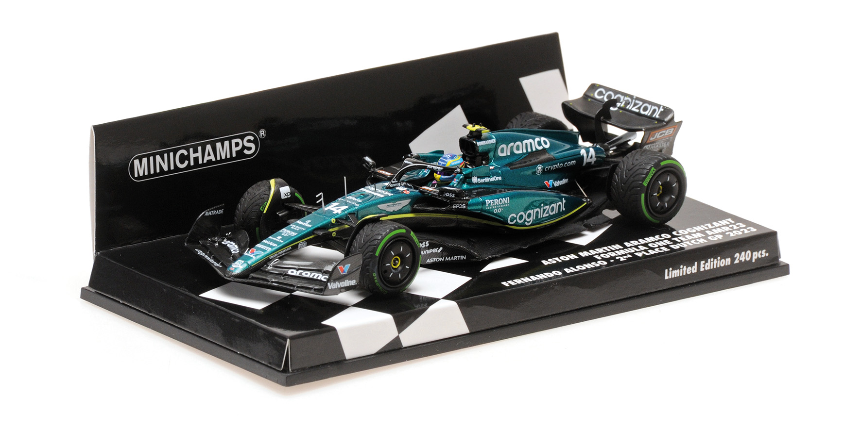 ASTON MARTIN ARAMCO COGNIZANT FORMULA ONE TEAM AMR23 - FERNANDO ALONSO - 2ND PLACE DUTCH GP 2023