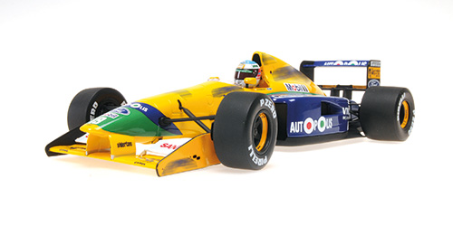 BENETTON FORD B191B - MICHAEL SCHUMACHER - 1ST POINT - ITALIAN GP 1991