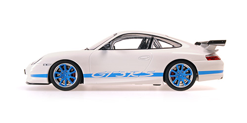 PORSCHE 911 GT3 RS - 2002 - WHITE W/BLUE STRIPES
