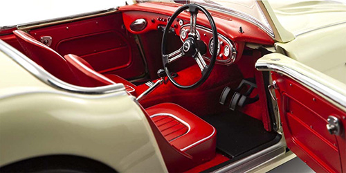 AUSTIN HEALEY 3000 - ENGLISH WHITE - (08149EW)