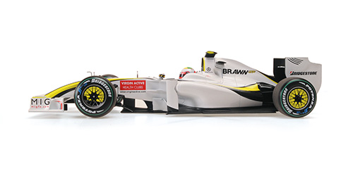 BRAWN GP BGP001 - RUBENS BARRICHELLO - WINNER GP EUROPE 2009