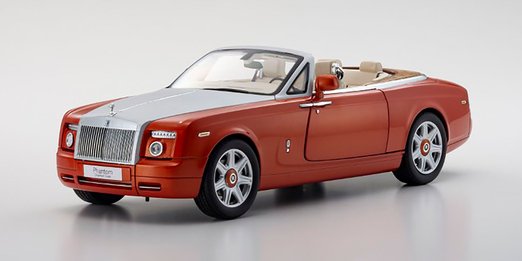 ROLLS ROYCE PHANTOM DROPHEAD COUPE - ORANGE (08871P)