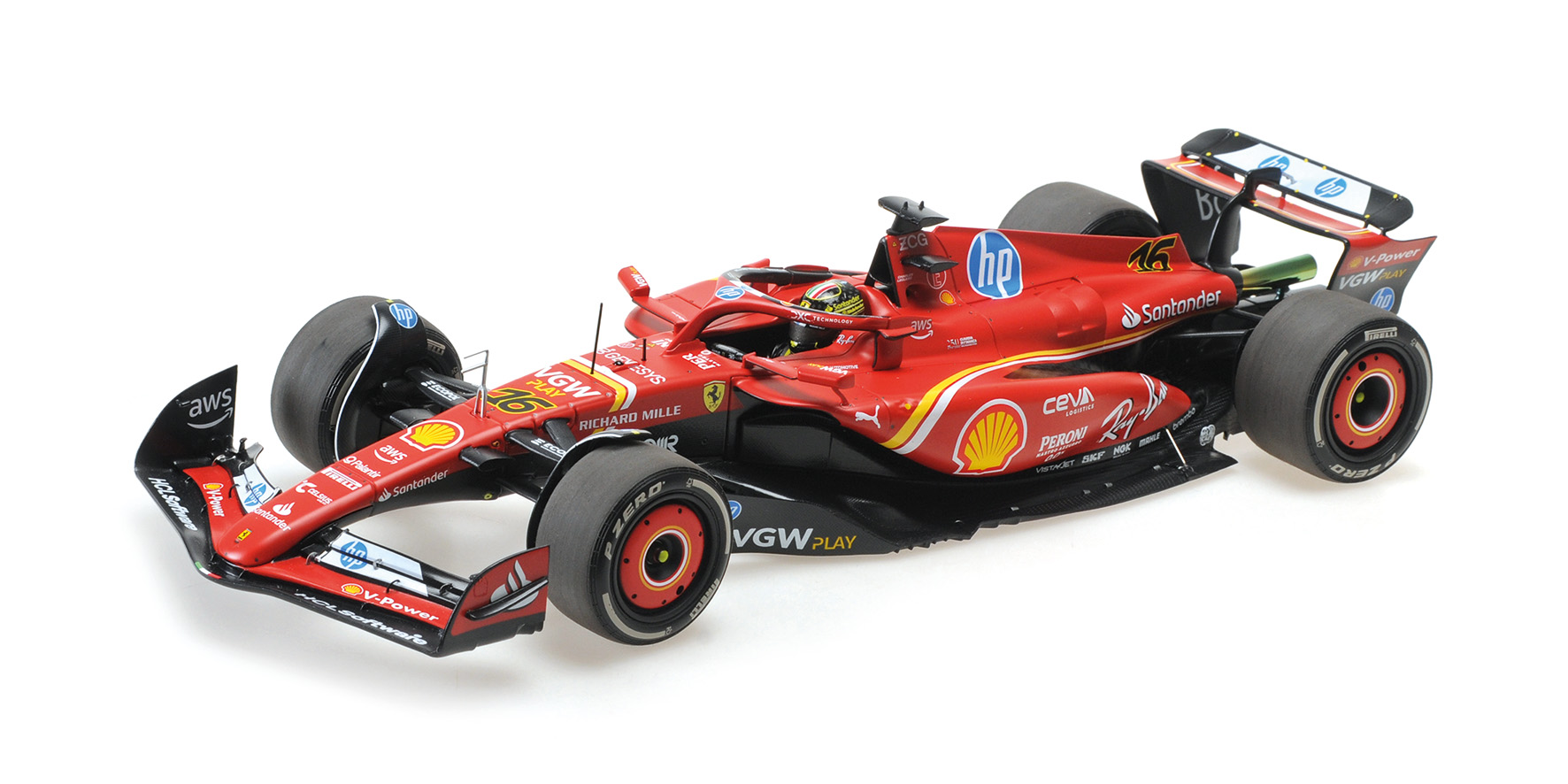 FERRARI SF-24 - CHARLES LECLERC - WINNER GP ITALY 2024