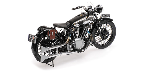 BROUGH SUPERIOR SS 100 'T.E. LAWRENCE' - 1932 - BLACK