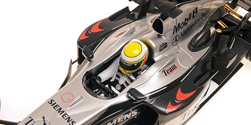 MCLAREN MERCEDES MP4/19 - LEWIS HAMILTON - AUTOSPORT YOUNG DRIVER TEST SILVERSTONE 2004