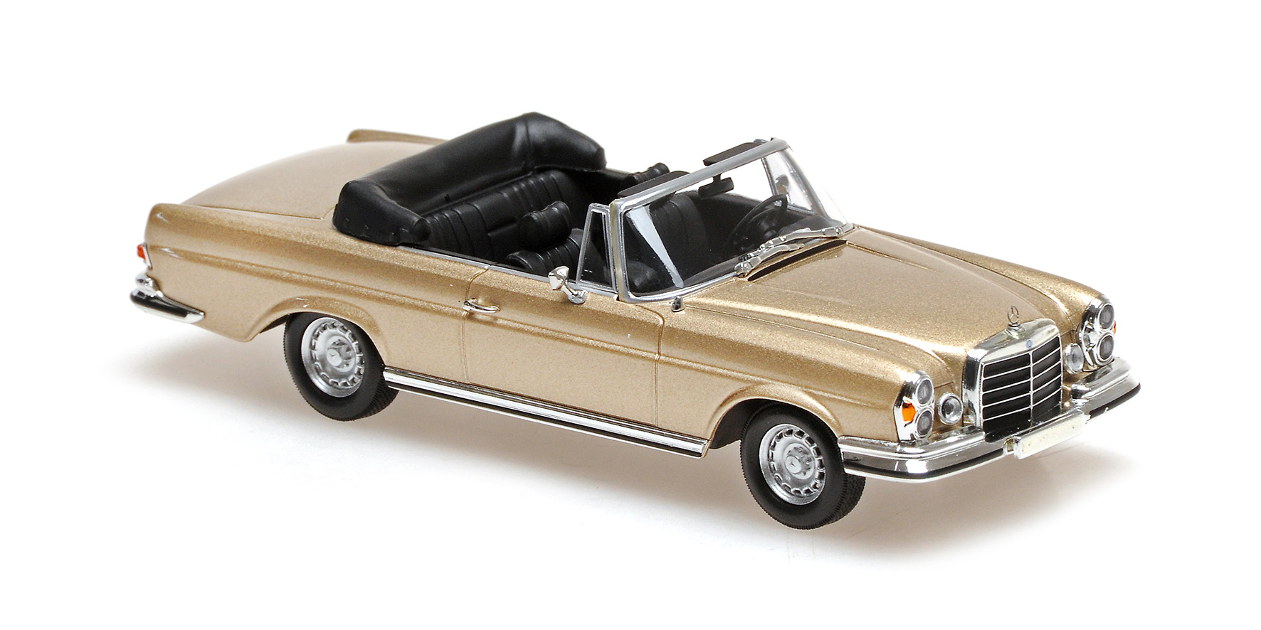 MERCEDES-BENZ 280 SE 3.5 CABRIOLET (W 111) - 1970 - GOLD METALLIC