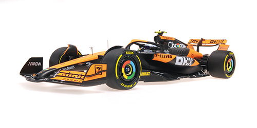 MCLAREN FORMULA 1 TEAM MCL38 - LANDO NORRIS - HUNGARIAN GP 2024