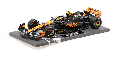 MCLAREN F1 TEAM MCL60 - LANDO NORRIS - 2ND PLACE SINGAPORE GP 2023