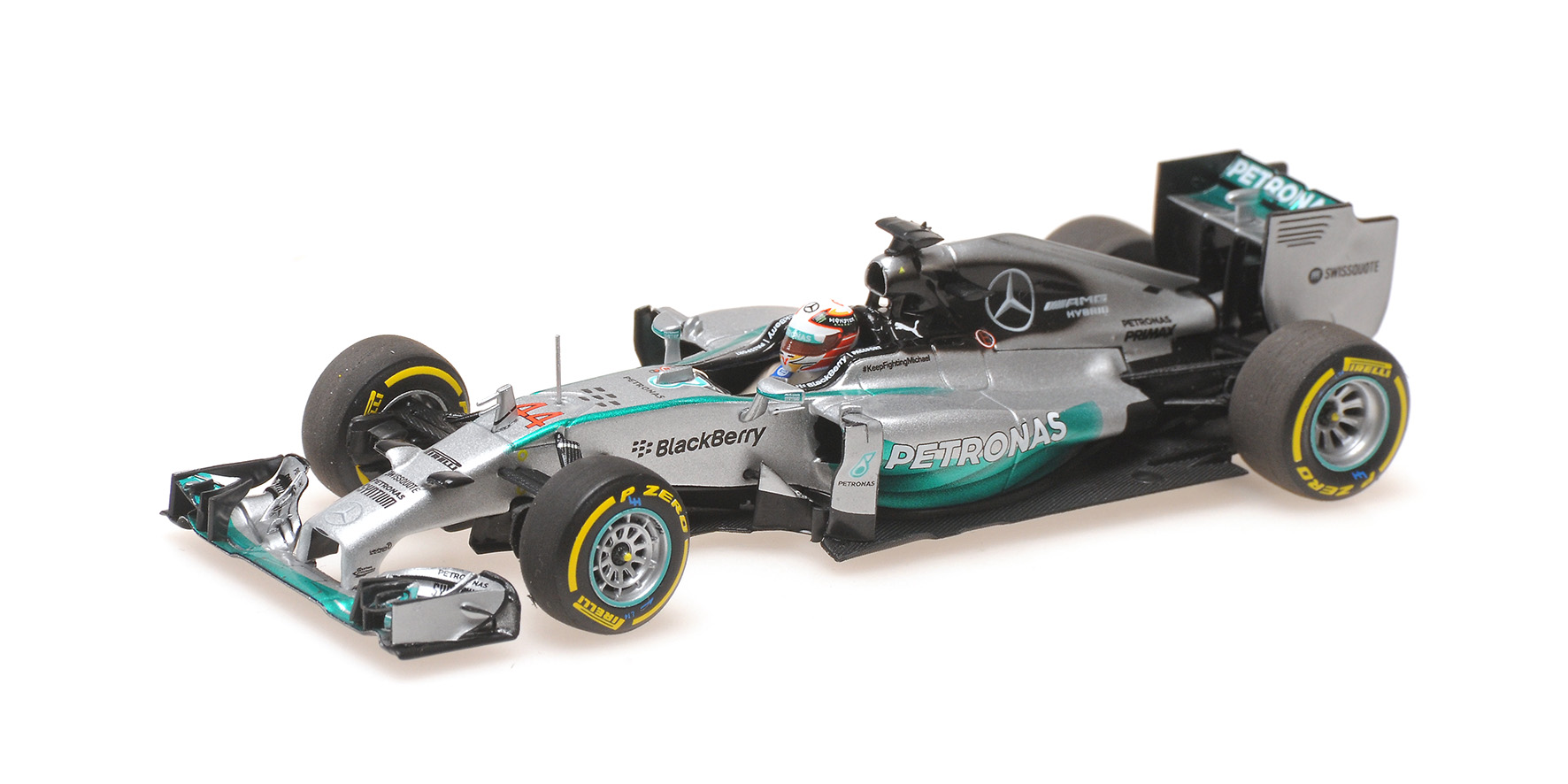 MERCEDES AMG PETRONAS F1 TEAM W05 - LEWIS HAMILTON - WORLD CHAMPION 2014
