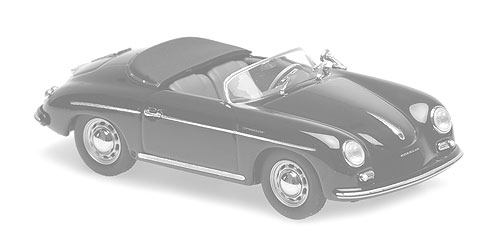 PORSCHE 356 A SPEEDSTER - 1956 - BLUE METALLIC