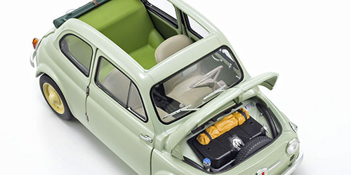 FIAT NUOVA 500 - GREEN CLEAR (08966LG)
