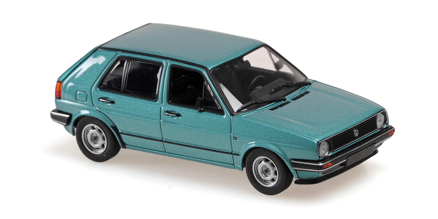 VOLKSWAGEN GOLF II (4-DOOR) - 1985 - TURQUOISE