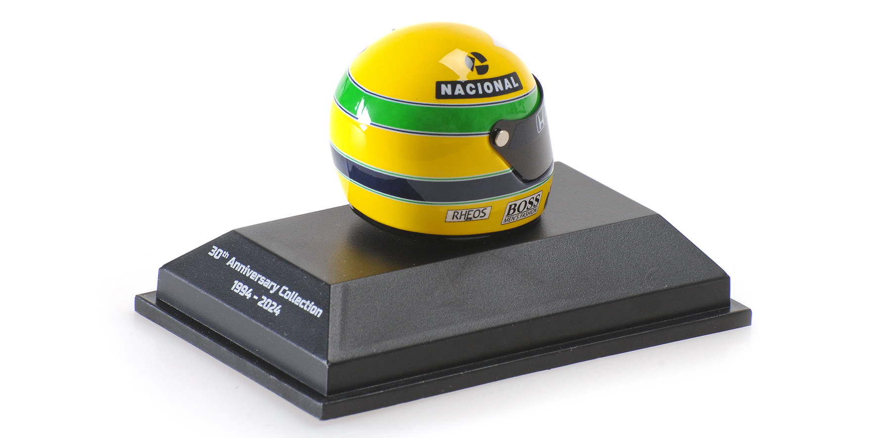 HELMET - AYRTON SENNA - WORLD CHAMPION - 1990