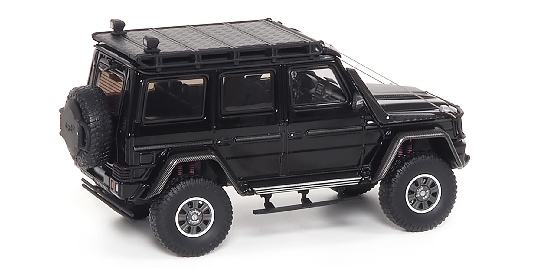 BRABUS 550 ADVENTURE MERCEDES-BENZ G CLASS 4x4² - 2017 - OBSIDIAN BLACK