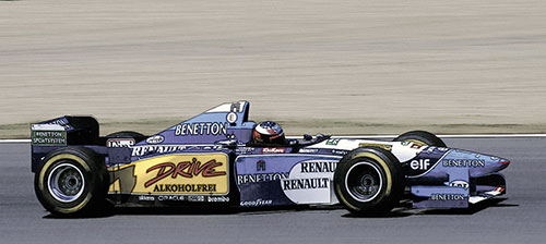 BENETTON RENAULT B195 - MICHAEL SCHUMACHER - WINNER FRENCH GP 1995