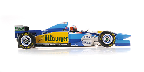 BENETTON RENAULT B195 - MICHAEL SCHUMACHER - WINNER JAPANESE GP 1995 W/RAIN TYRES