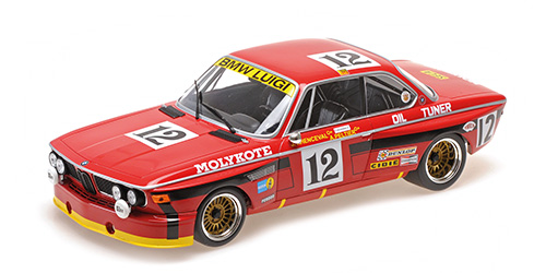 BMW 3.0 CSL - BMW LUIGI - PELTIER/XHENCEVAL/DIEUDONNEE - WINNER 24H SPA 1974