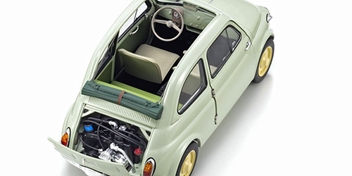 FIAT NUOVA 500 - GREEN CLEAR (08966LG)