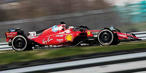 FERRARI SF-23 - ZHOU GUANYU - FIORANO TEST 2025 (2318T38)
