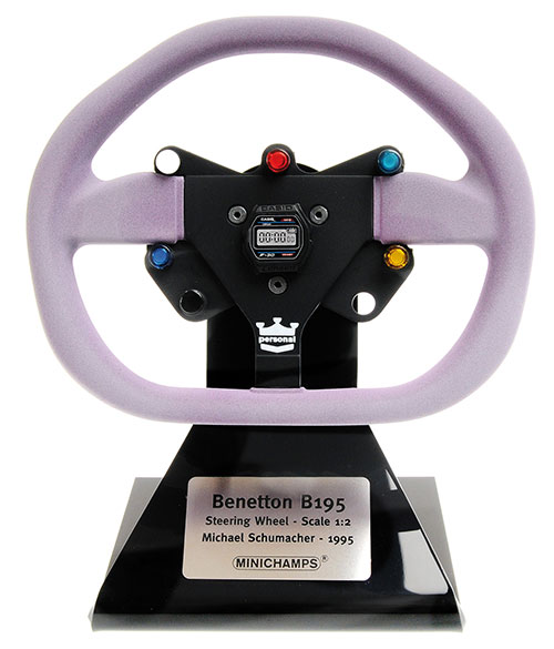 BENETTON RENAULT B195 STEERING WHEEL - MICHAEL SCHUMACHER - 1995
