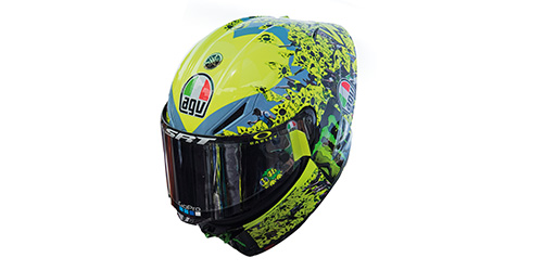 AGV HELMET - VALENTINO ROSSI - MOTOGP MISANO RACE 2 2021