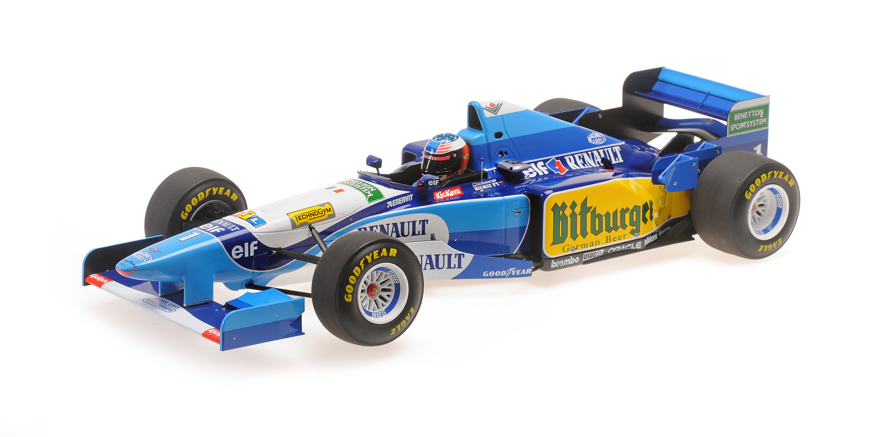 BENETTON RENAULT B195 - MICHAEL SCHUMACHER - WORLD CHAMPION 1995