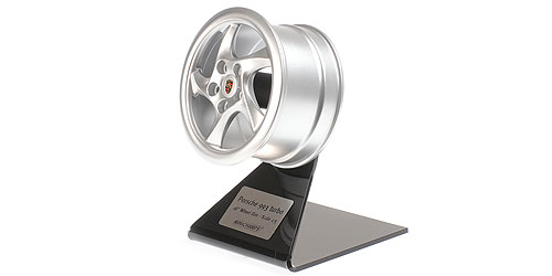 PORSCHE 993 TURBO WHEEL - 1995 - SILVER