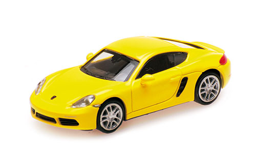 PORSCHE 718 CAYMAN - 2016 - YELLOW