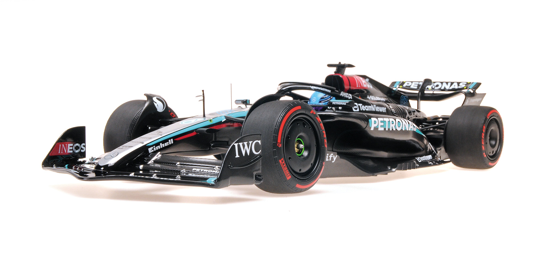MERCEDES-AMG PETRONAS FORMULA ONE TEAM F1 W15 E PERFORMANCE - GEORGE RUSSELL - BRITISH GP 2024