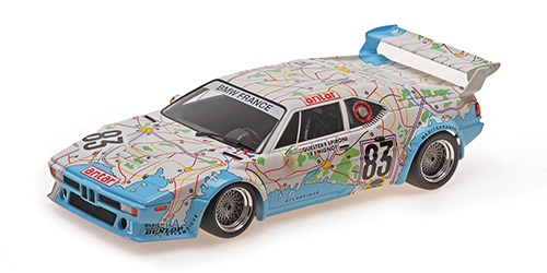 BMW M1 - 'CARTE DE FRANCE' - QUESTER/PIRONI/MIGNOT - TEAM BMW FRANCE - 24H LE MANS 1980