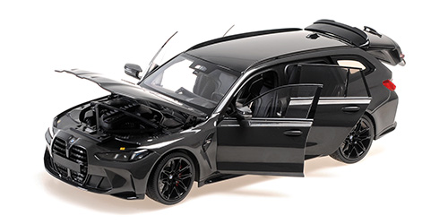 BMW M3 TOURING - 2024 - DRAVITGREY METALLIC W BLACK WHEELS AND BLACK INTERIOR
