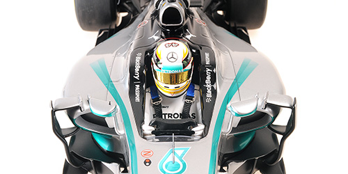 MERCEDES AMG PETRONAS F1 TEAM W05 - LEWIS HAMILTON - WORLD CHAMPION 2014